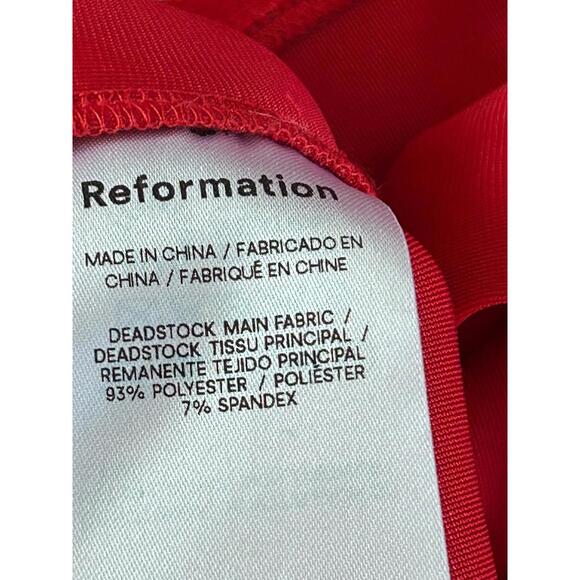 Reformation Velvet-Touch Slip Dress Modern Chic Elegant Evening Party L - Picture 9 of 11